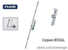 Замок реечный Fuhr 855GL 28х92х2170 с защёлкой.